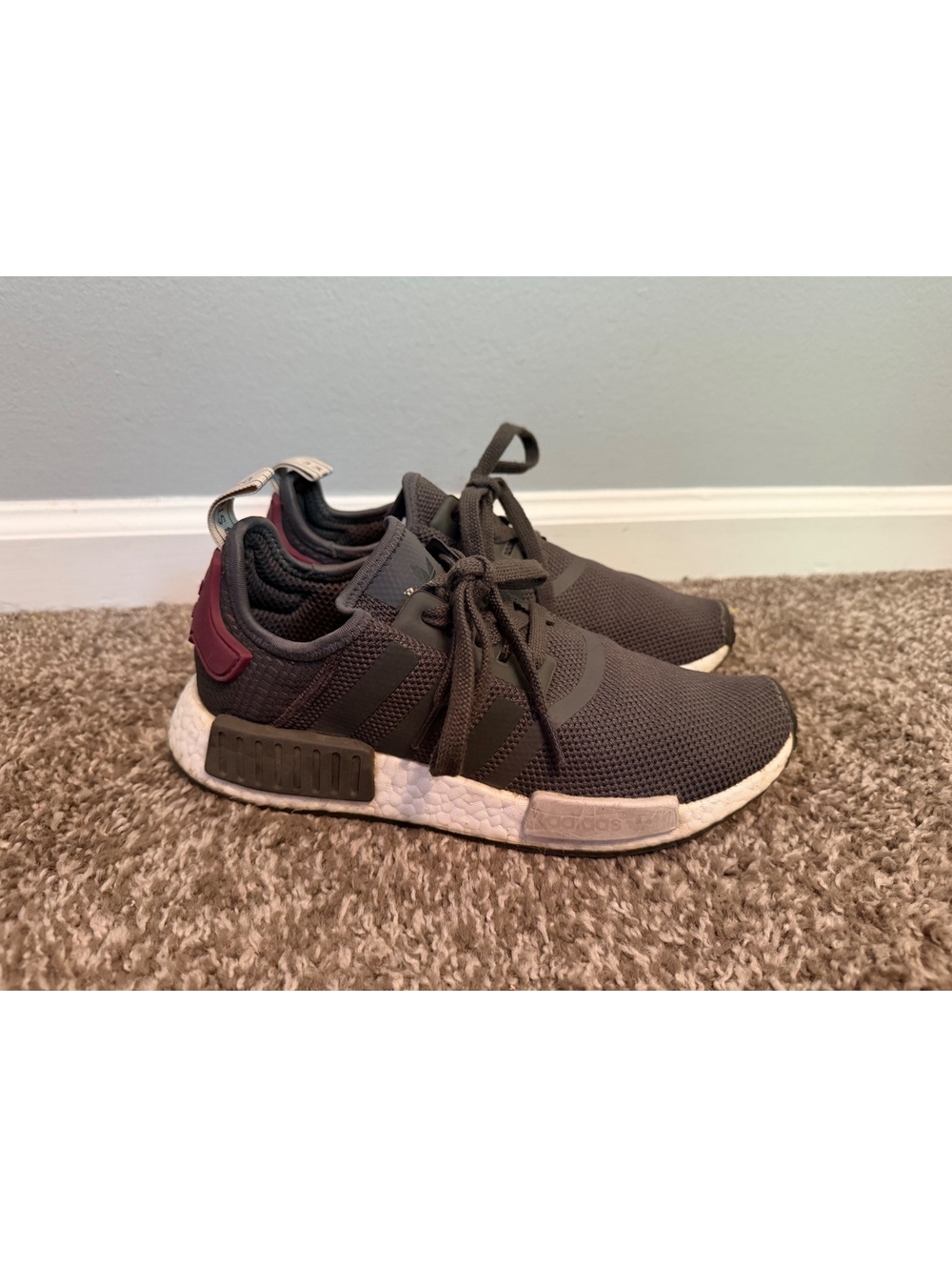 Adidas NMD R1 Utility Gray Sneakers Women’s 8